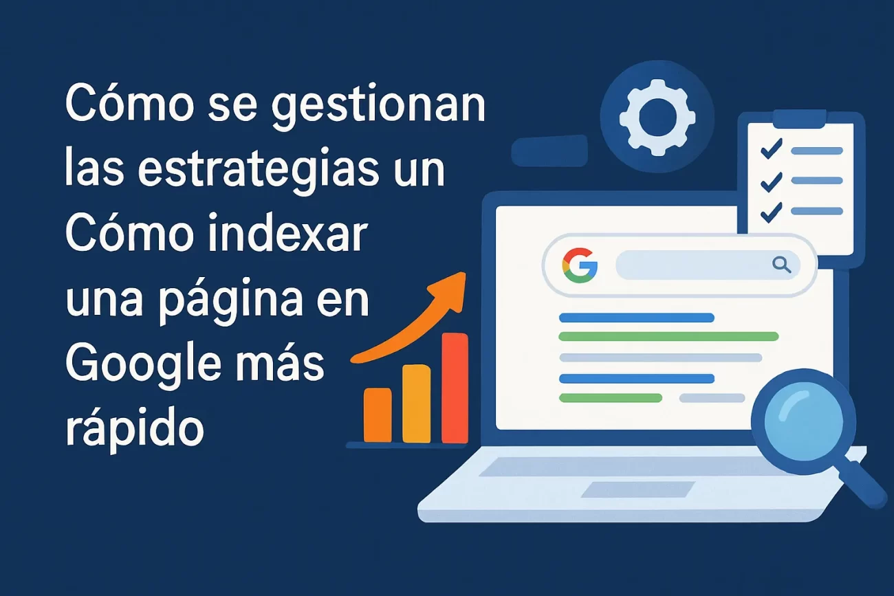 cómo se gestionan las estrategias en Cómo indexar una página en Google más rápido