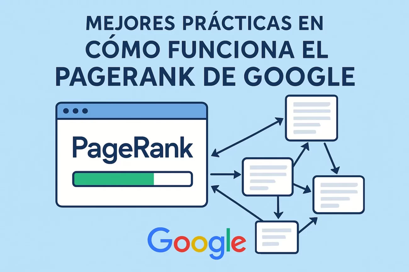 mejores prácticas en Cómo funciona el PageRank de Google