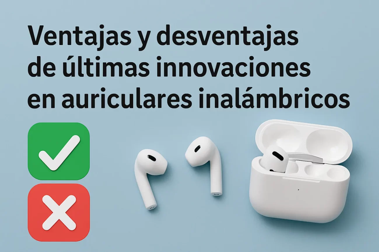 ventajas y desventajas de Últimas innovaciones en auriculares inalámbricos