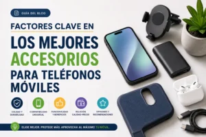 Factores clave en los mejores accesorios para teléfonos móviles: guía esencial