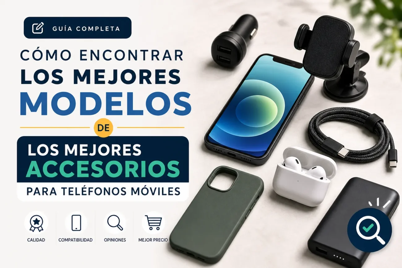 cómo encontrar los mejores modelos de Los mejores accesorios para teléfonos móviles