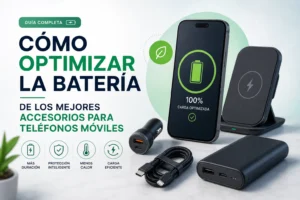 cómo optimizar la batería de Los mejores accesorios para teléfonos móviles