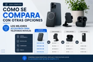 cómo se compara con otras opciones Los mejores accesorios para teléfonos móviles
