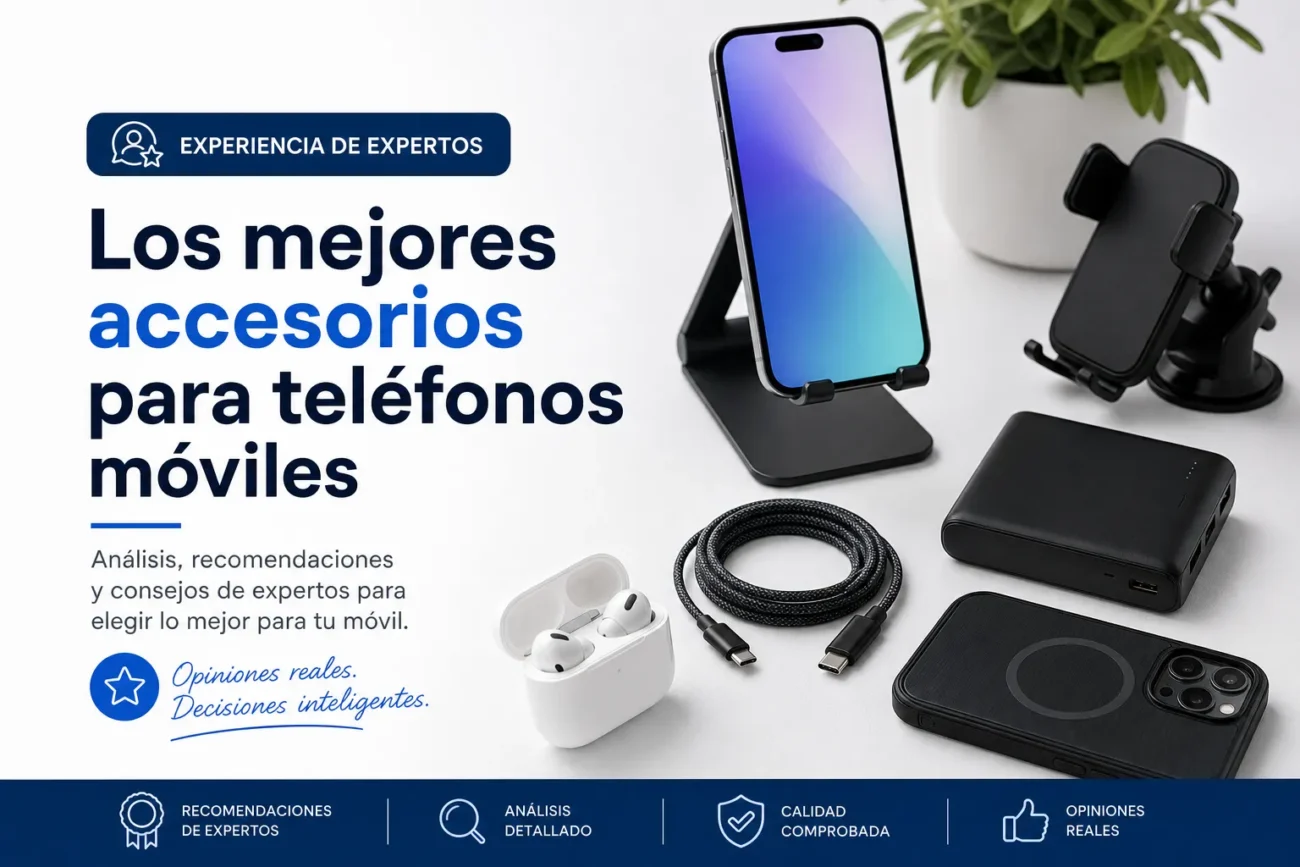 experiencia de expertos sobre Los mejores accesorios para teléfonos móviles